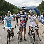 The winners of the long track: 135km - 1� Debertolis Massimo 
2� Lorenzon Filippo
3� Tugnoli Davide