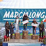 9th MARCIALONGA LIGHT - Top3 Ladies 45km: Polakova, Milazzi, Gianola