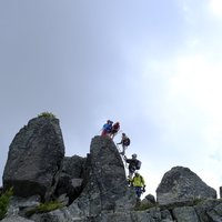 Klettersteigprofil im Lagorai-Gebirge  - Dieses Mal ein Bild des Klettersteigprofils im Lagorai-Gebirge
