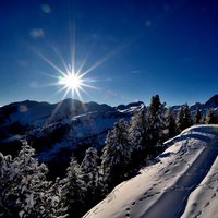 La magia della neve al Rifugio Paion  - Immagine invernale del rifugio Paion - Cavalese