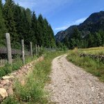 Nuova Pista Ciclabile San Lugano - Aguai  - La strada prima dell