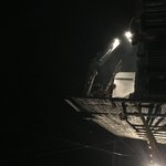 Spettacolare demolizione notturna a Trento 