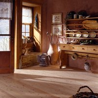 Larch Mod. Aosta  - Brushed Lye Treated Natural Oil 