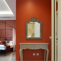 Hotel Relais Le Chevalier - Riga (LV)  - Particolare della stanza arancione dell