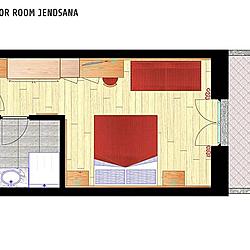 Superior Room Jendsana mappa 