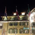 Esperienze ed emozioni Union Hotels Canazei - Foto notturna dell' Hotel Dolomiti centro Canazei val di fassa