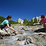 Val di Fassa and Nature - ...and at the end we reached a fresh mountain river... this is Val di Fassa
