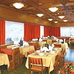 Sala da pranzo Hotel Grohmann Campitello  - Sala ristorante hotel grohmann